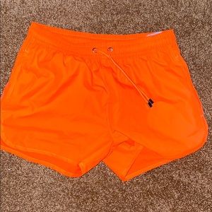 Orange Zara Euro shorts